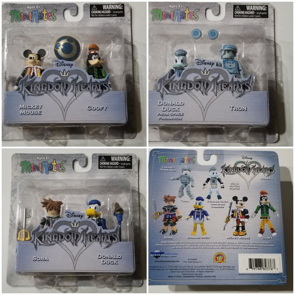 Minimate Kingdom Hearts Series 1- Full Set